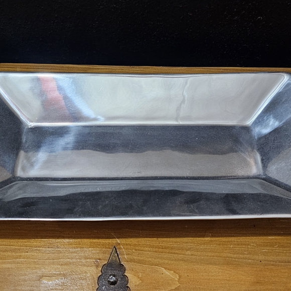 Rectangular Silver Tray - Picture 1 of 4